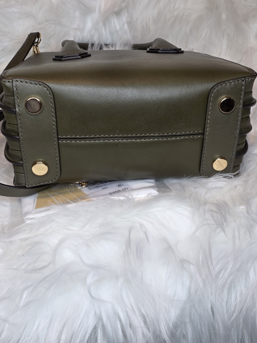 MICHAEL MICHAEL KORS Mercer  Butterfly Appliqué SatchelCrossbody NWT Retail $358 - Picture 6 of 14